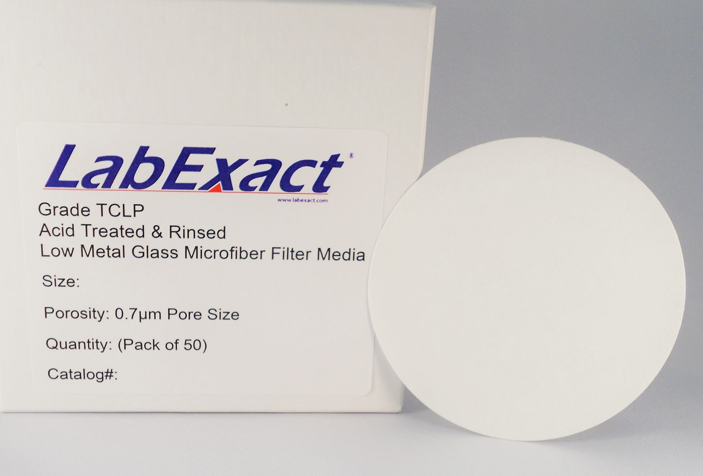 Grade TCLP Binderless 0.70µm Retention glass Microfiber filter