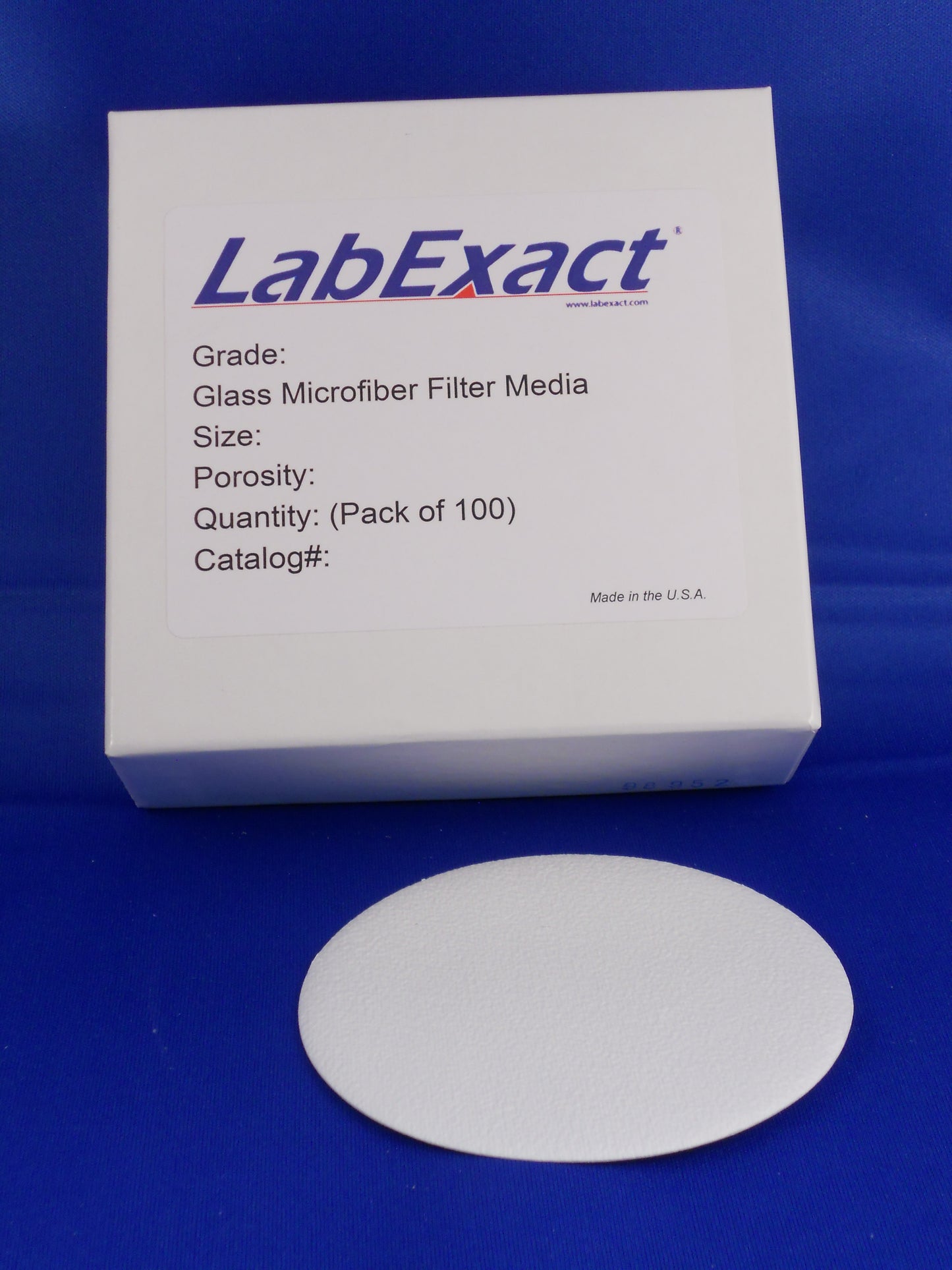 Grade A Binderless 1.60µm Retention glass Microfiber filter