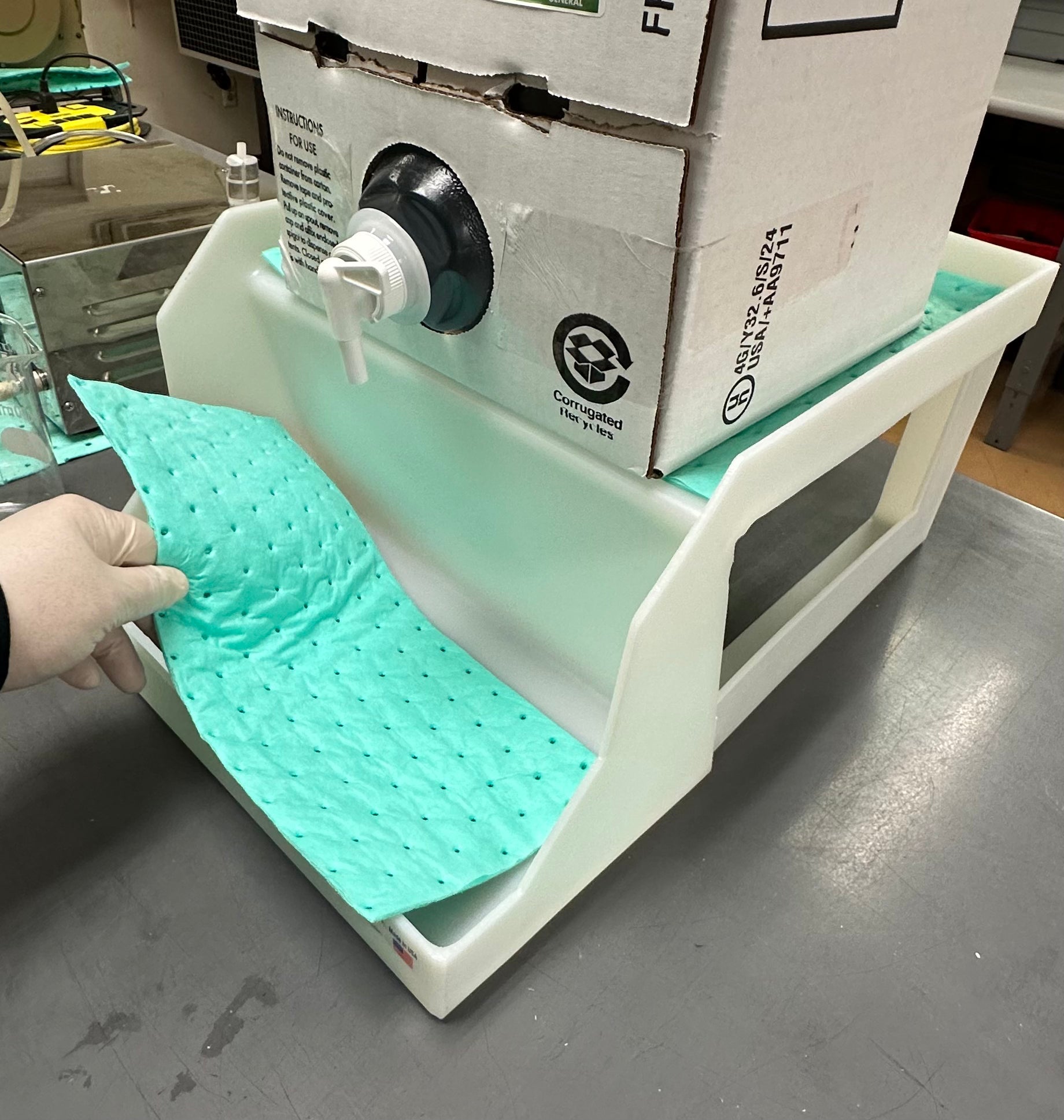 Spill Containment for Laboratory Plastics Inc. Products – LabExact