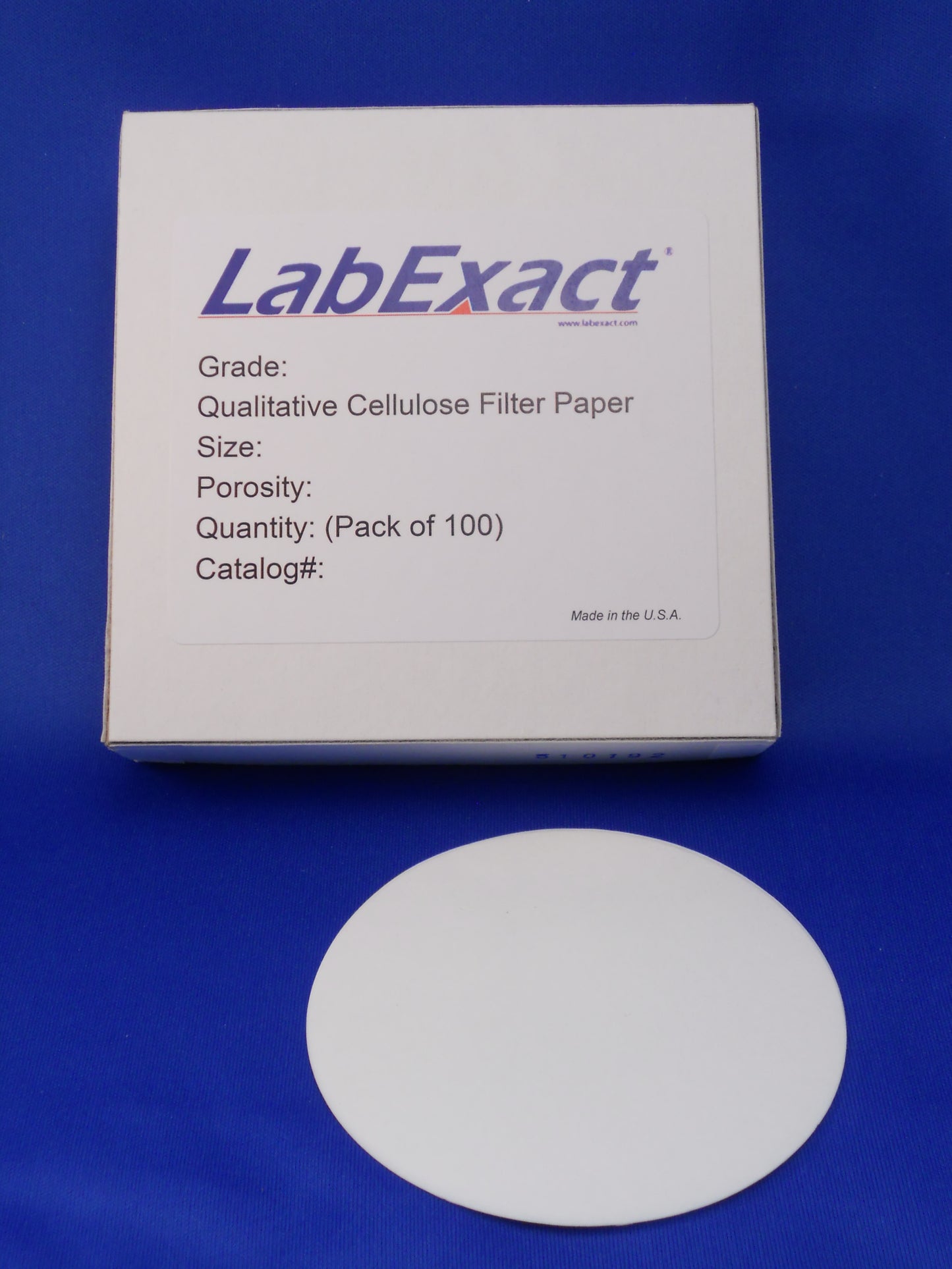 Grade CFP5 Qualitative cellulose filter paper, 2.5µm retention, slow flow