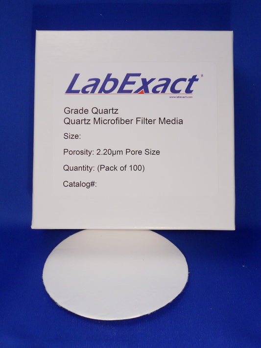 Quartz Microfiber filter